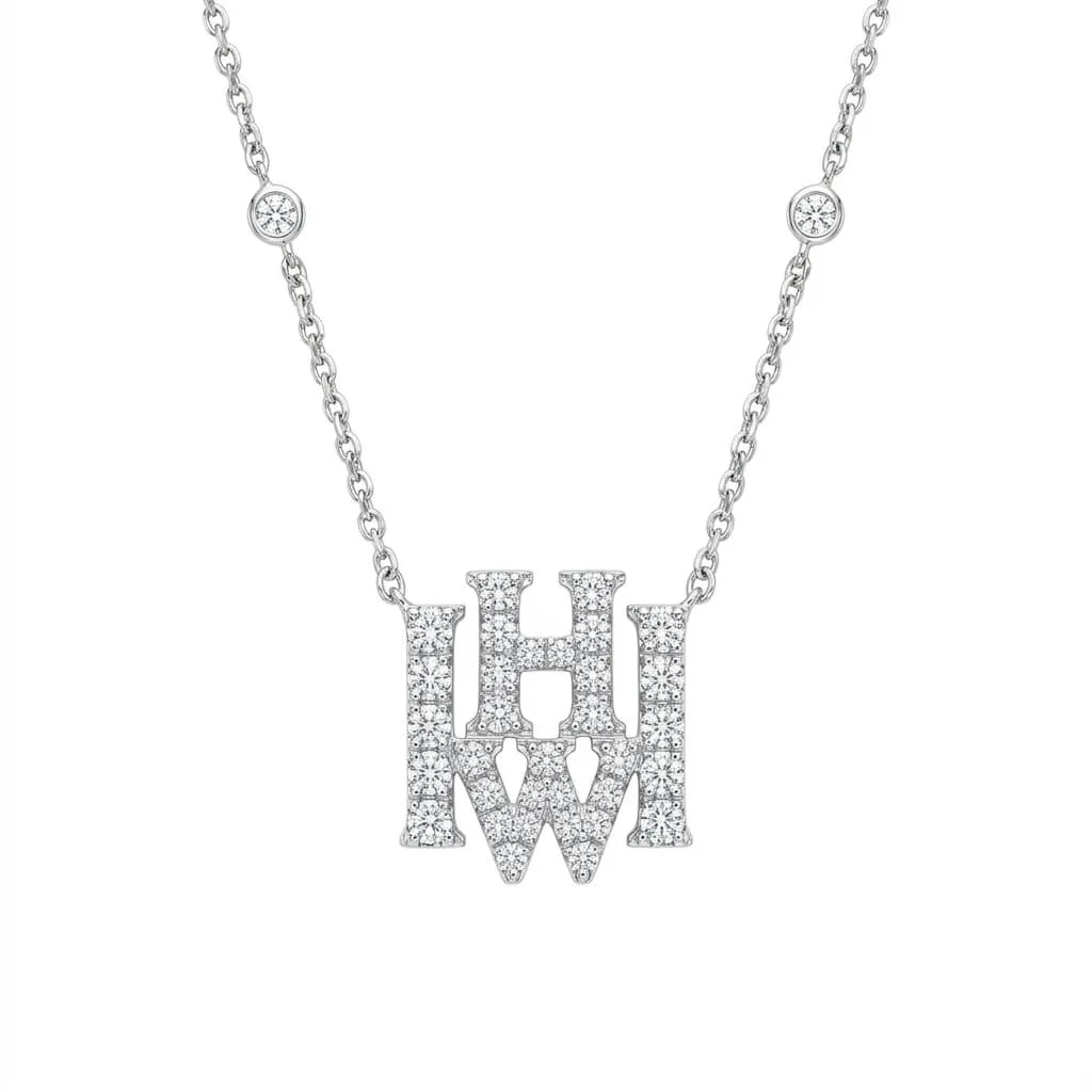 HWロゴ ネックレス